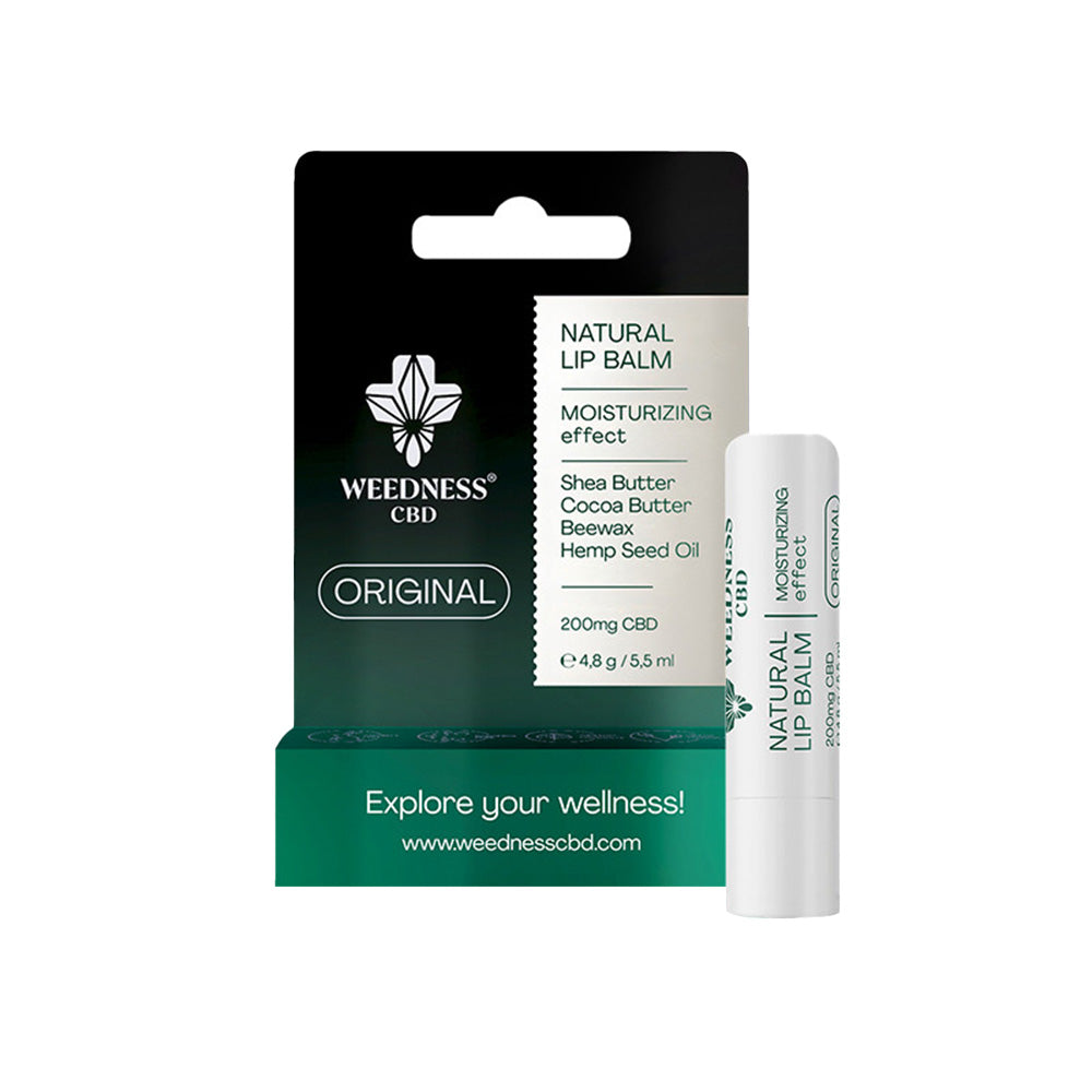 BÁLSAMO LABIAL NATURAL EFECTO HIDRATANTE CBD