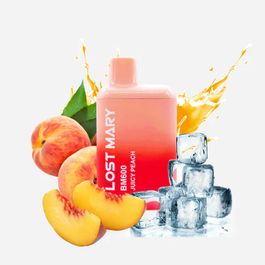 VAPER DESECHABLE 600 JUICY PEACH LOST MARY