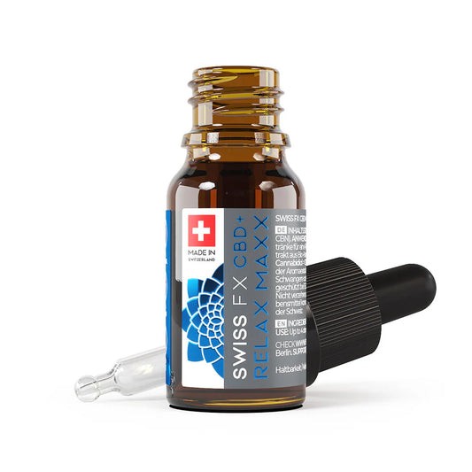 Aceite de CBD RELAX MAXX 10 ml con 20% de CBD aislado (2000 mg)