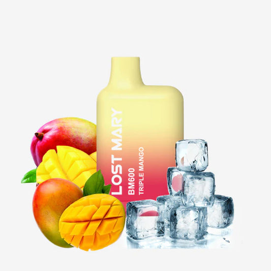 VAPER DESECHABLE 600 TRIPLE MANGO LOST MARY