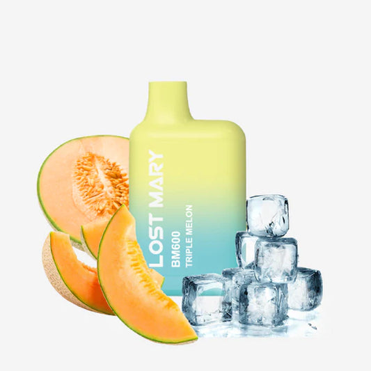VAPER DESECHABLE 600 TRIPLE MELÓN LOST MARY