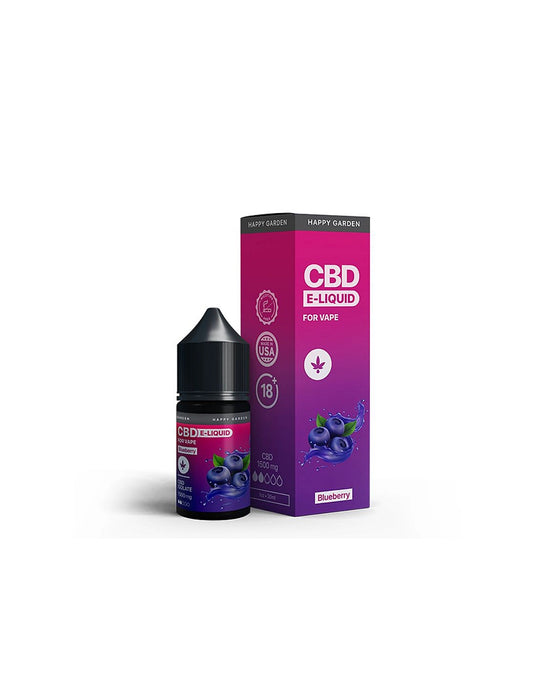E-LIQUID CBD ARÁNDANO PARA VAPER HAPPY GARDEN 30 ml