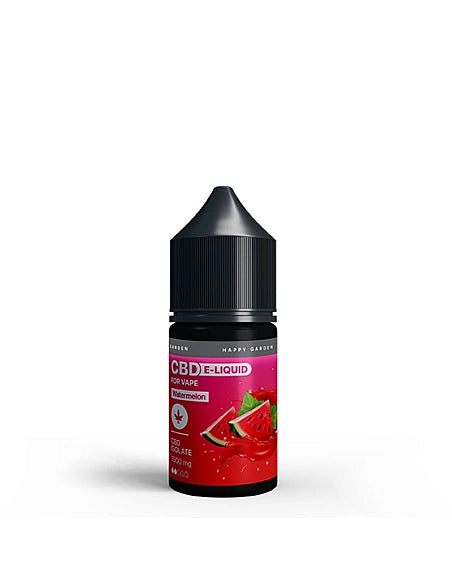 E-LIQUID CBD SANDÍA PARA VAPER HAPPY GARDEN 30 ml