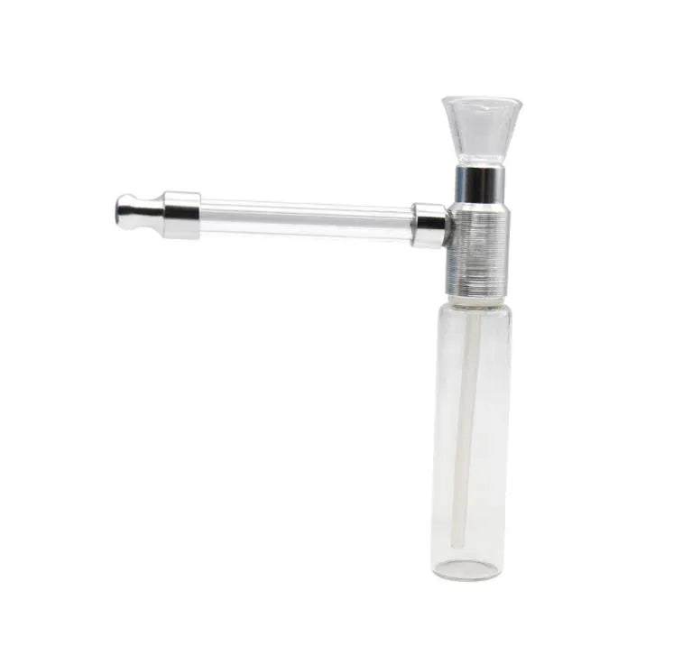 Mini pipa de agua de vidrio