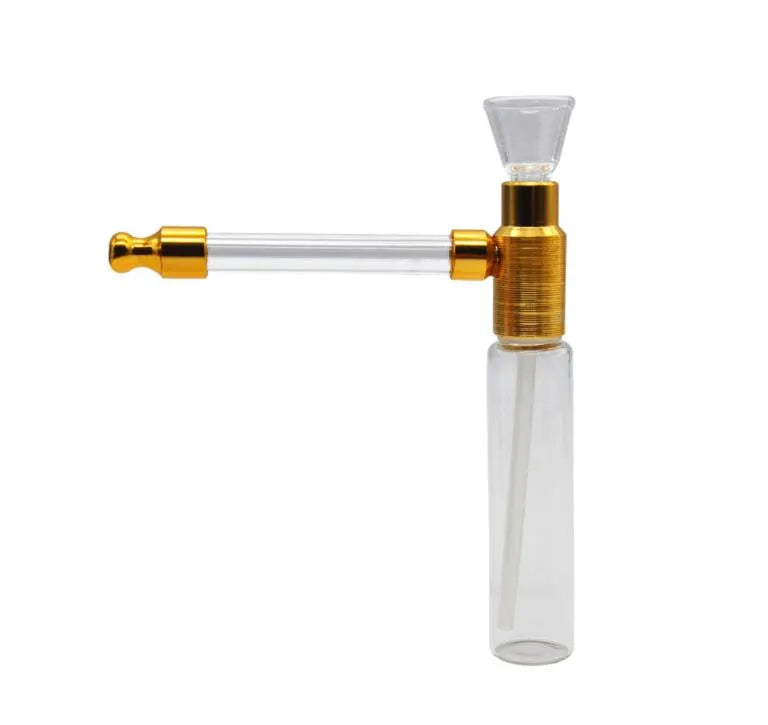 Mini pipa de agua de vidrio
