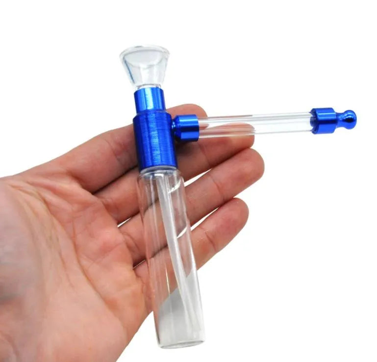 Mini pipa de agua de vidrio