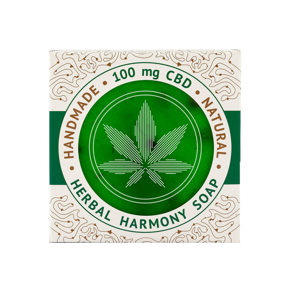 JABÓN ARTESANAL HERBAL HARMONY CBD CANNALINE 100mg