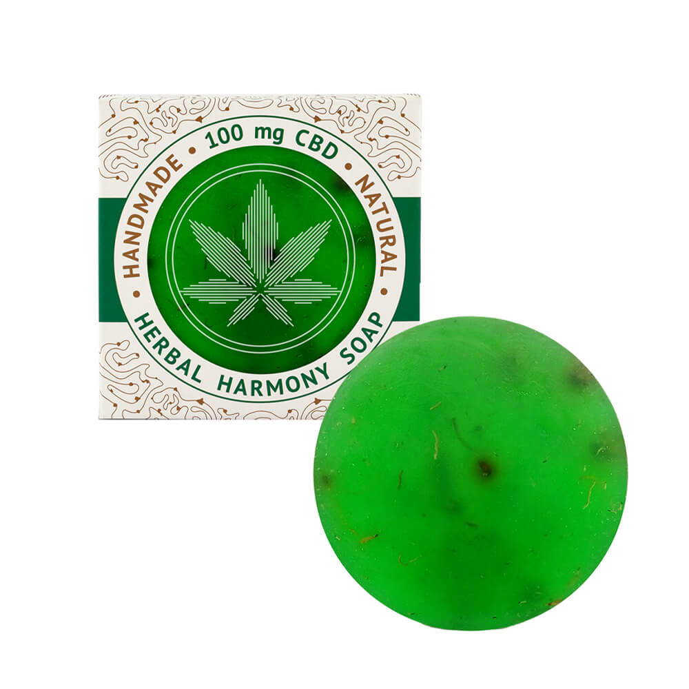 JABÓN ARTESANAL HERBAL HARMONY CBD CANNALINE 100mg