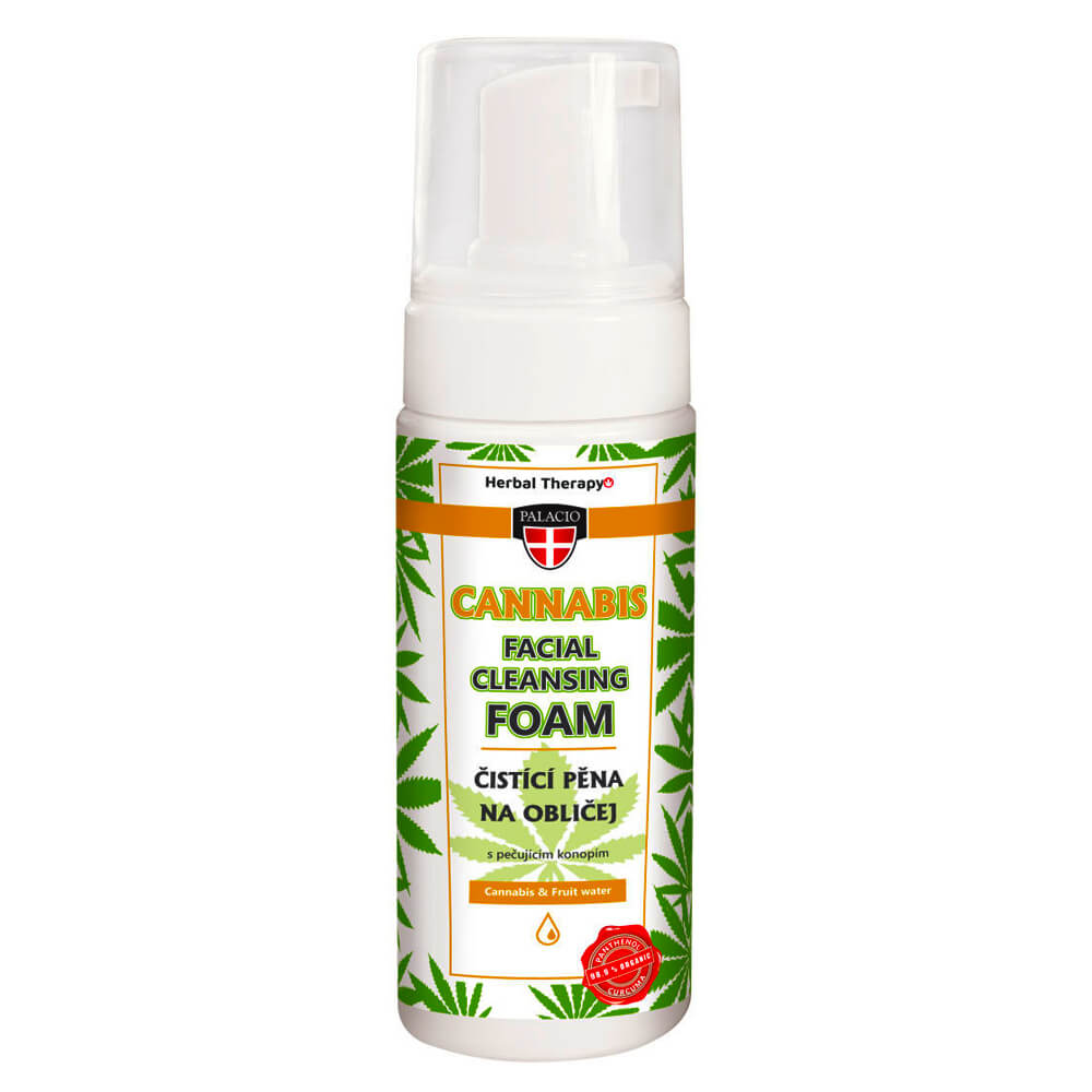 Palacio Cannabis Espuma Limpiadora Facial (150ml)