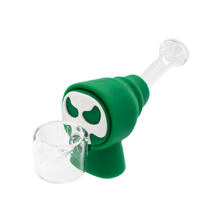PIPA SILICONA PIEZAS EXTRAIBLES SKULL