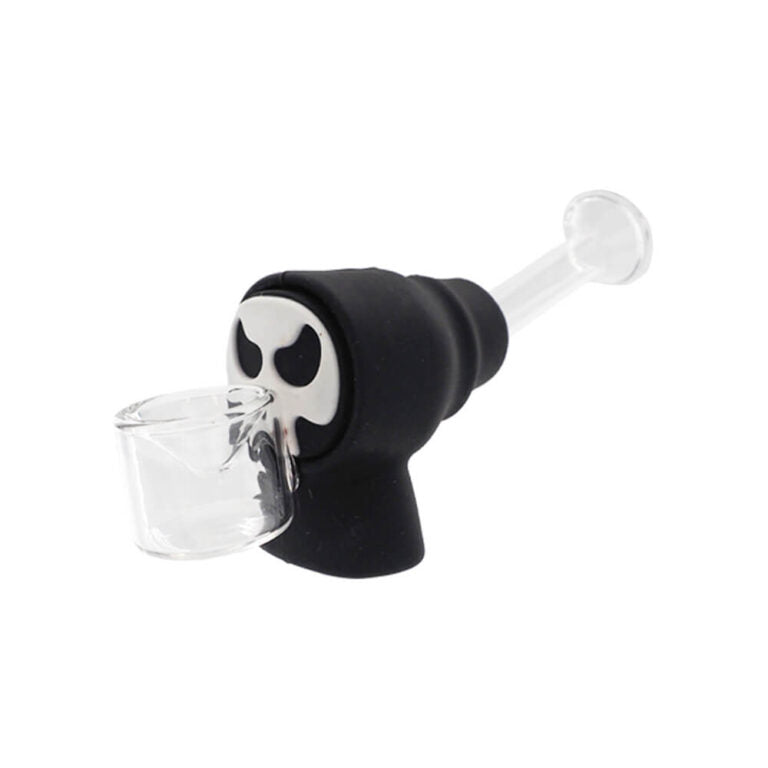 PIPA SILICONA PIEZAS EXTRAIBLES SKULL