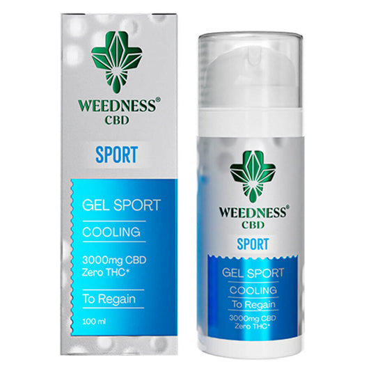 GEL SPORT FRÍO 3000mg CBD WEEDNESS (100ml)